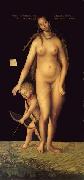 Lucas Cranach the Elder Venus and Cupid oil